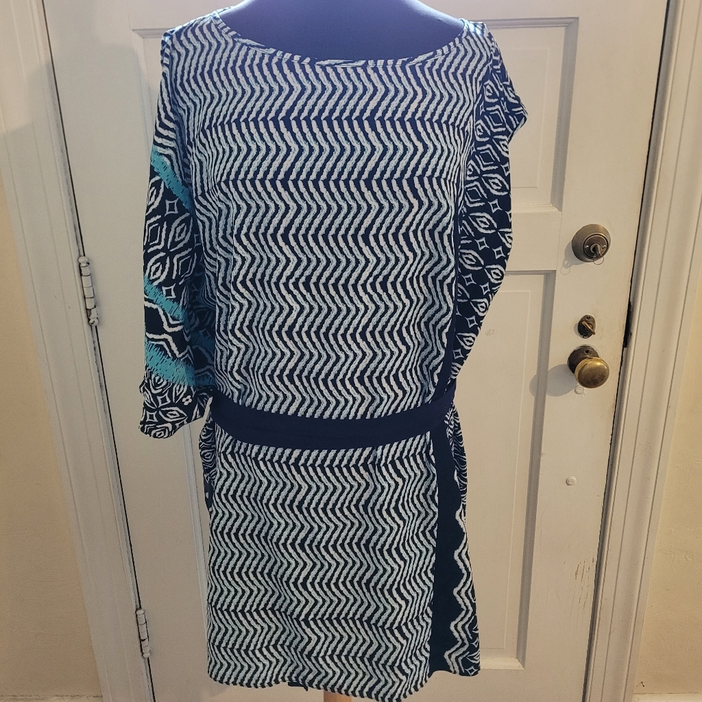 Lane Collection by Lane Bryant Asymmetrical Sleeve Tunic Top